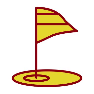 Beyaz arka plan üzerinde İtalya bayrağı