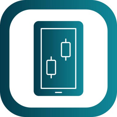 Arkaplanda akıllı telefon simgesi izole edildi. Web sitesi, uygulama, cep telefonu sembolü ve akıllı telefon logosu için son moda telefon şablonu