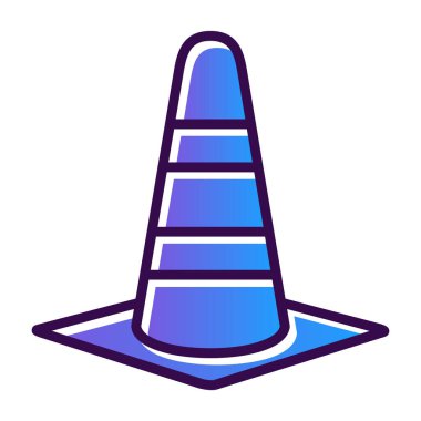 Koni. Web simgesi basit illüstrasyon