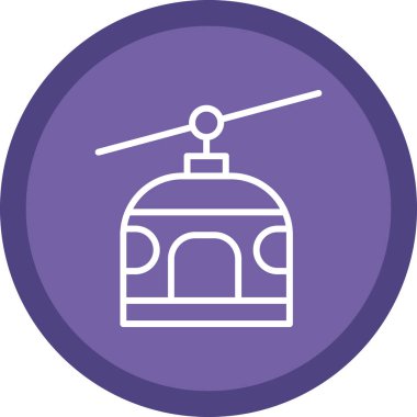 Modern simgenin vektör illüstrasyonu