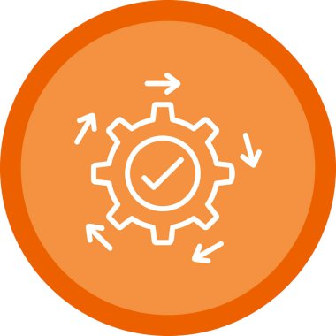 Ayarlama. Web simgesi basit illüstrasyon