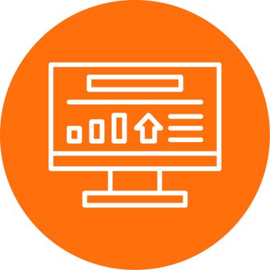 bilgisayar simgesi vektör illüstrasyonu