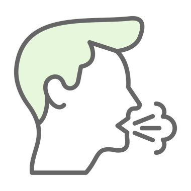 Burun ve boğaz ikonu sümküren adam..