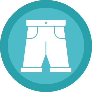 Kısa simge, özet, vektör illüstrasyonu basit tasarım