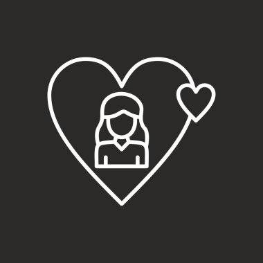 aşk çift satırı simgesi