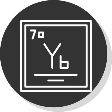 Bir b 7 simgesinin vektör illüstrasyonu