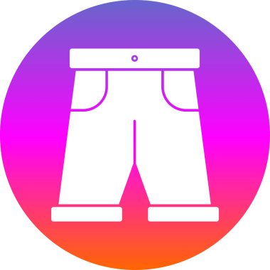 Kısa simge, özet, vektör illüstrasyonu basit tasarım