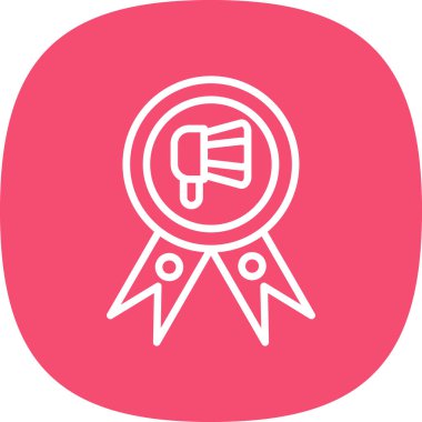 ödül rozeti simgesi vektör illüstrasyon