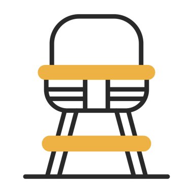 sandalye simgesi çizimi