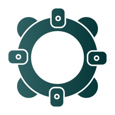 Hayat kurtarıcı. Web simgesi basit illüstrasyon