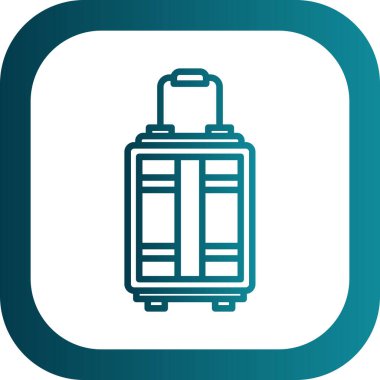 Bavul 'un basit bir çizimi 