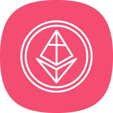 Modern bir simgenin vektör illüstrasyonu