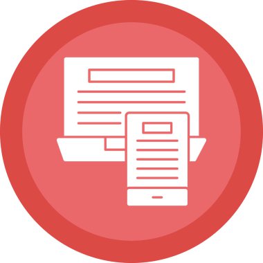 seo modern simgesinin vektör illüstrasyonu