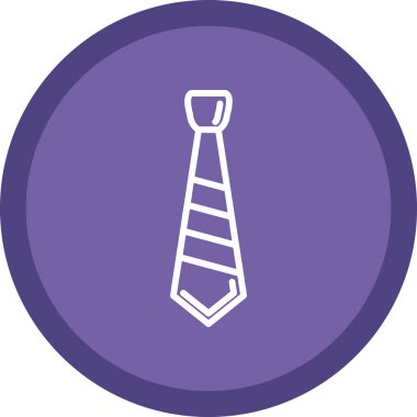 Kravat. Web simgesi basit tasarım