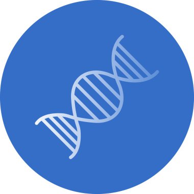 dna. Web simgesi basit illüstrasyon 