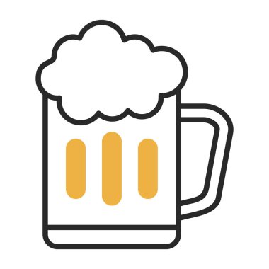 Bira simgesi, anahat stili 