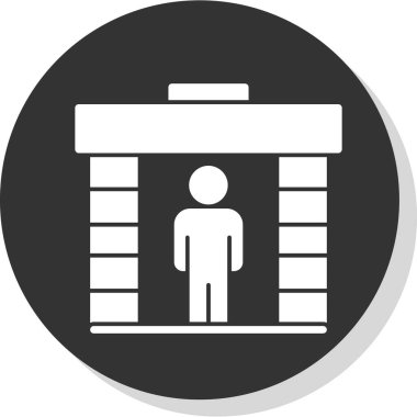 Modern simgenin vektör illüstrasyonu