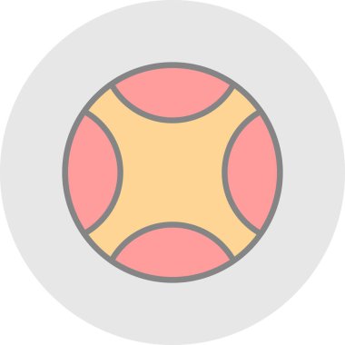 top simgesi, vektör illüstrasyonu basit tasarım