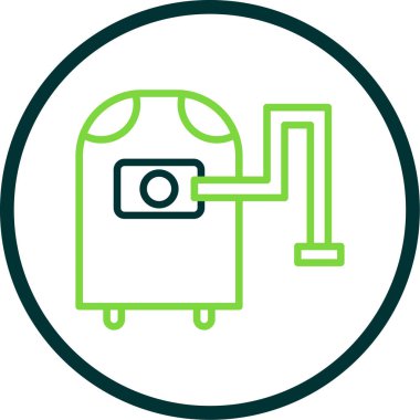 Kamera. Web simgesi basit illüstrasyon