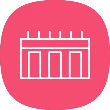 Modern b 'nin vektör illüstrasyonu eksik simgesi