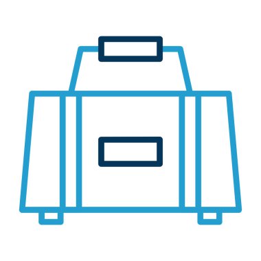 Seo ve pazarlama simgelerinin vektör illüstrasyonu