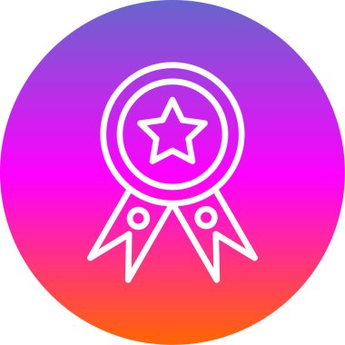 Ödül. Web simgesi basit illüstrasyon