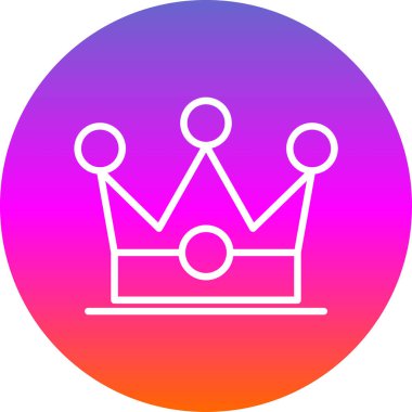 Kraliyet taç vektör illüstrasyon tasarımı