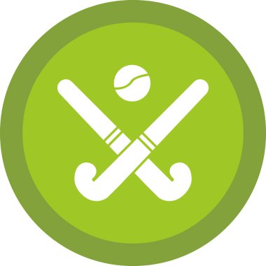 Modern Hokey simgesinin vektör çizimi                          