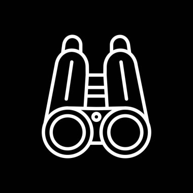 Dürbün simgesi, logo illüstrasyonu