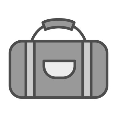 evrak çantası ikonu vektör illüstrasyonu