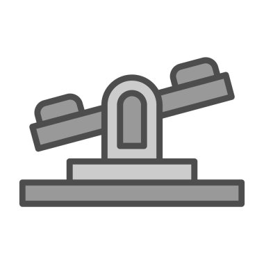 Top ikon vektörü. özet çizimi.