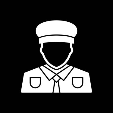 Beyaz arka plan üstünde kutsal kişilerin resmi polis rozeti