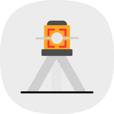 Lazer ağ simgesi vektör illüstrasyonu