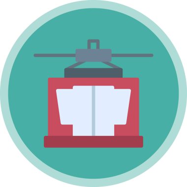 Modern simgenin vektör illüstrasyonu