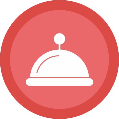 Restoran simgesi vektör illüstrasyonu