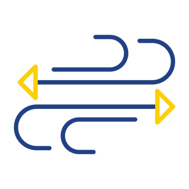 Yol işaretinin vektör illüstrasyonu