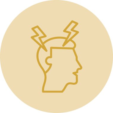 Haçlı bir kafa vektör illüstrasyonuName