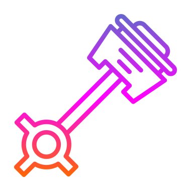 anahtar simgesi. vektör illüstrasyonu