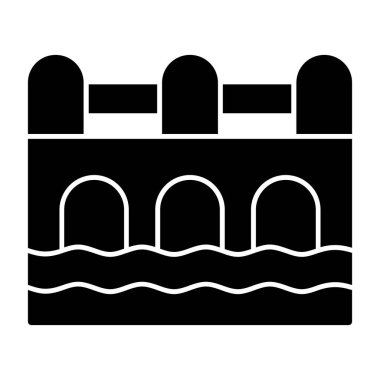 Havuzu simge vektör çizim