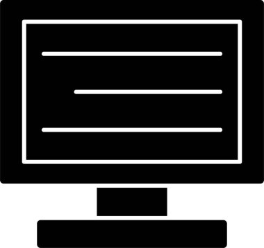 Kod Aranıyor simge vektör illüstrasyonu