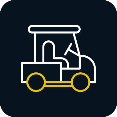 Projeniz için vektör forklift simgesi