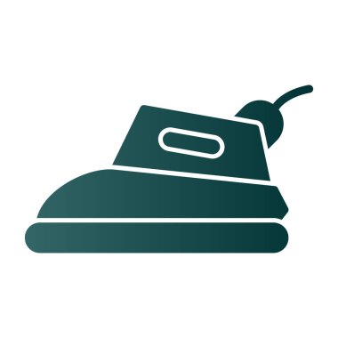 Ütü. Web simgesi basit illüstrasyon 