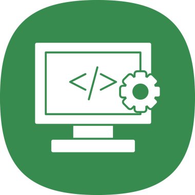 Web tasarım geliştirme simgesi 