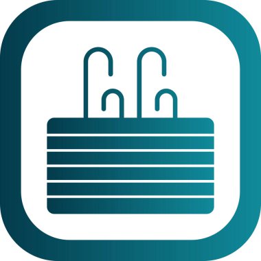 Modern b 'nin vektör illüstrasyonu eksik simgesi