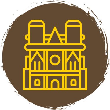 Yapı simgesinin vektör illüstrasyonu