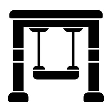 Baş glyph vektör simgesi deseni