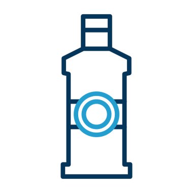 isolated water drop line style icon vector design