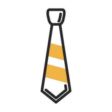 Kravat. Web simgesi basit tasarım