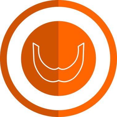 Çemberli bir adamın vektör çizimi