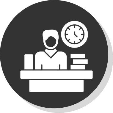 Modern simgenin vektör illüstrasyonu